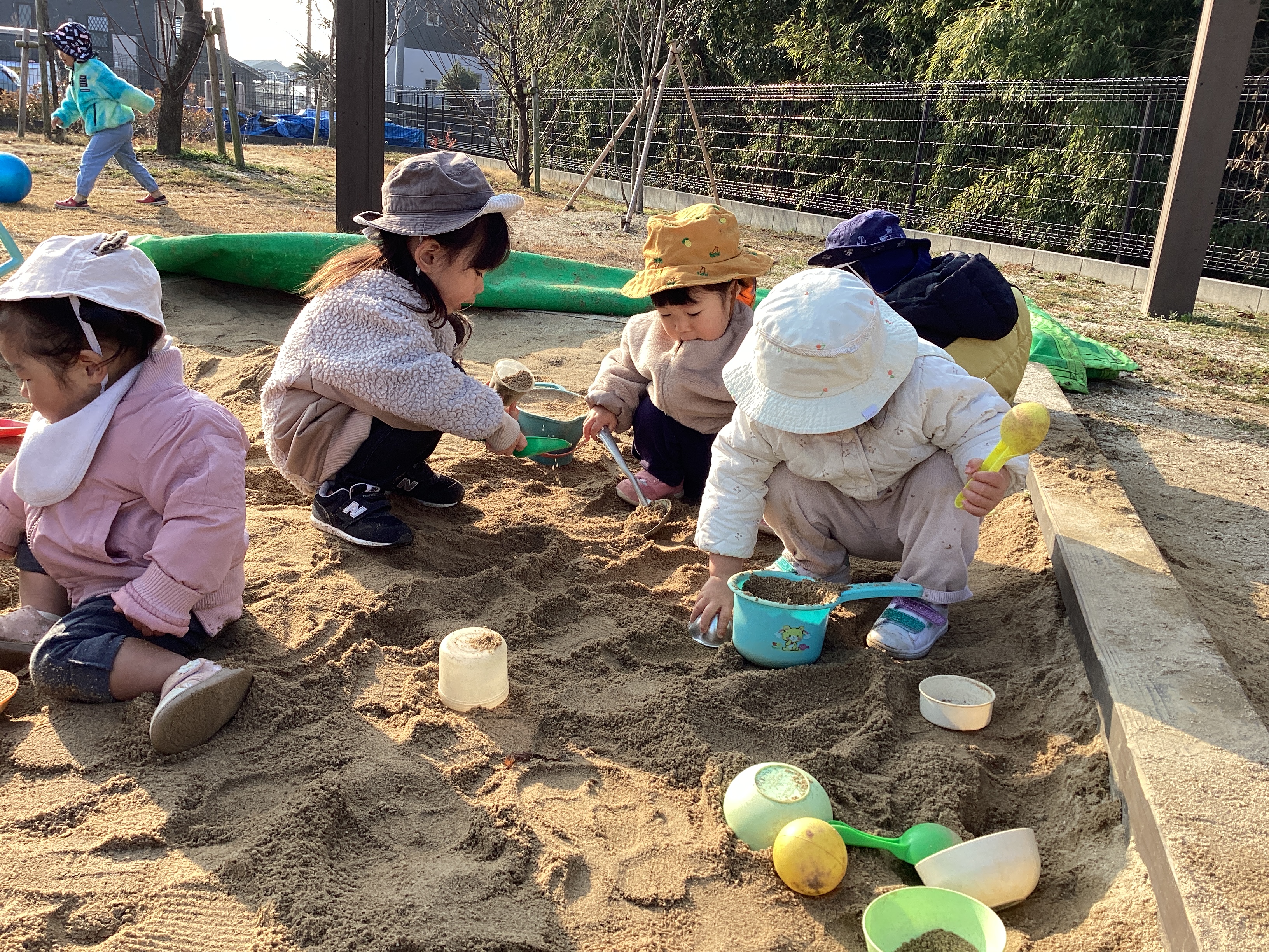 ことね保育園の様子